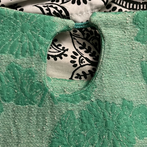 Zara green “tapestry” top - Picture 9 of 9